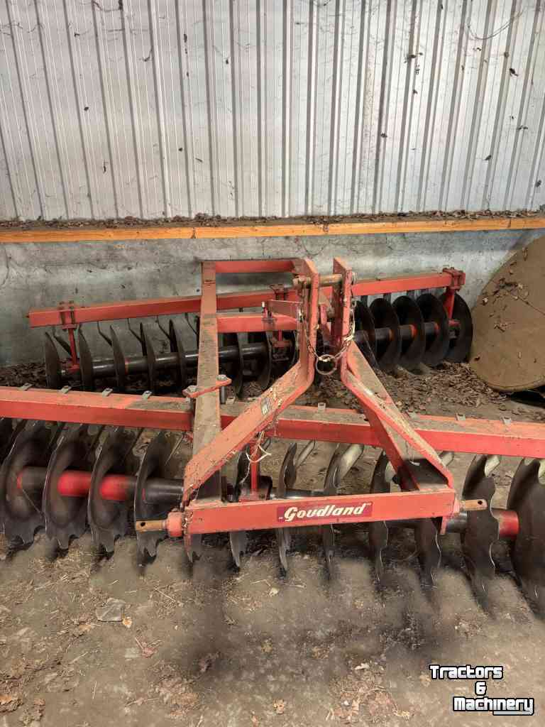 Disc harrow Goudland SH 32 Schijveneg