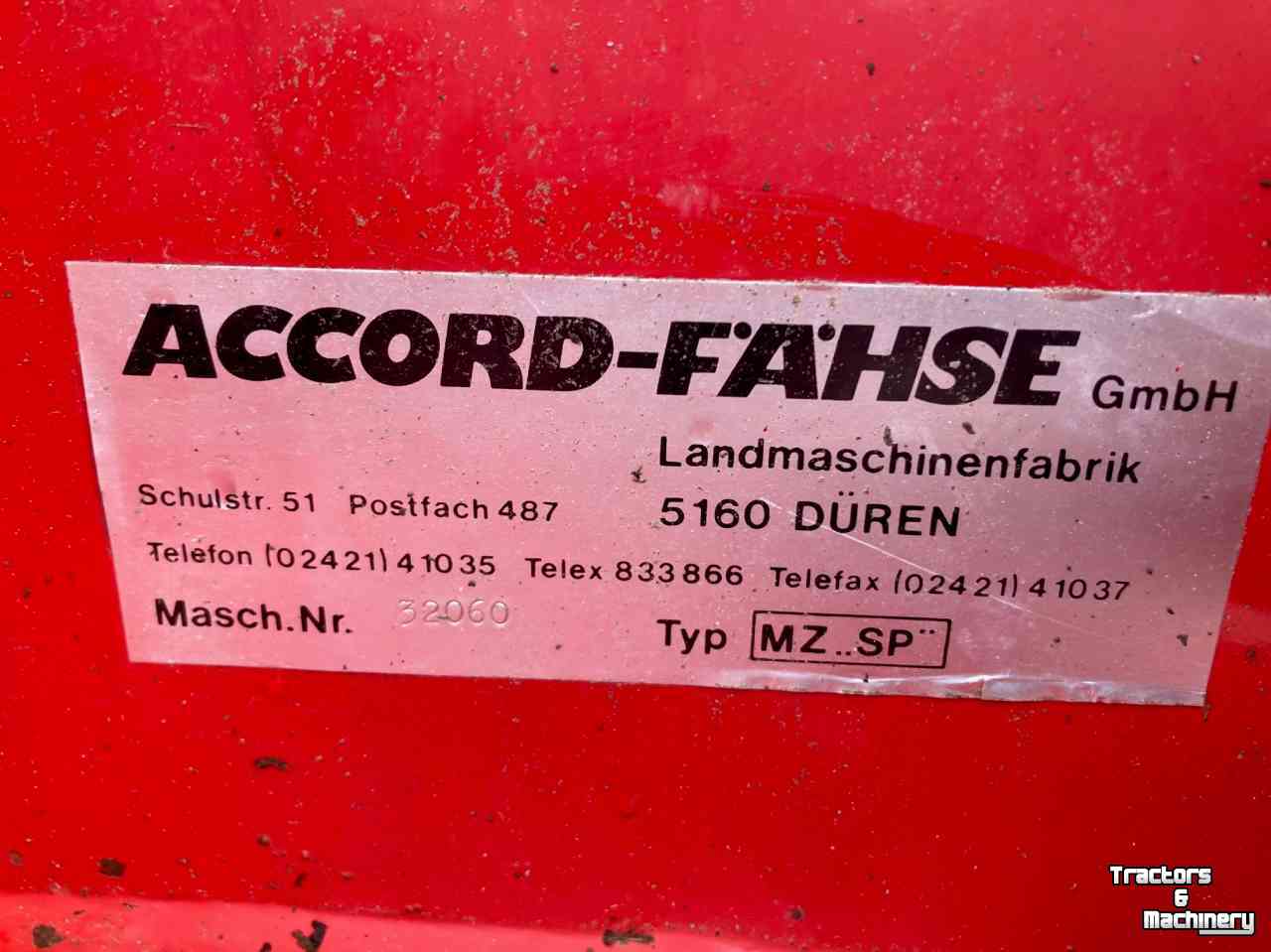 Vegetable- / Precision-seed drill Accord 12 rij Bietenzaaier / Bietenzaaimachine