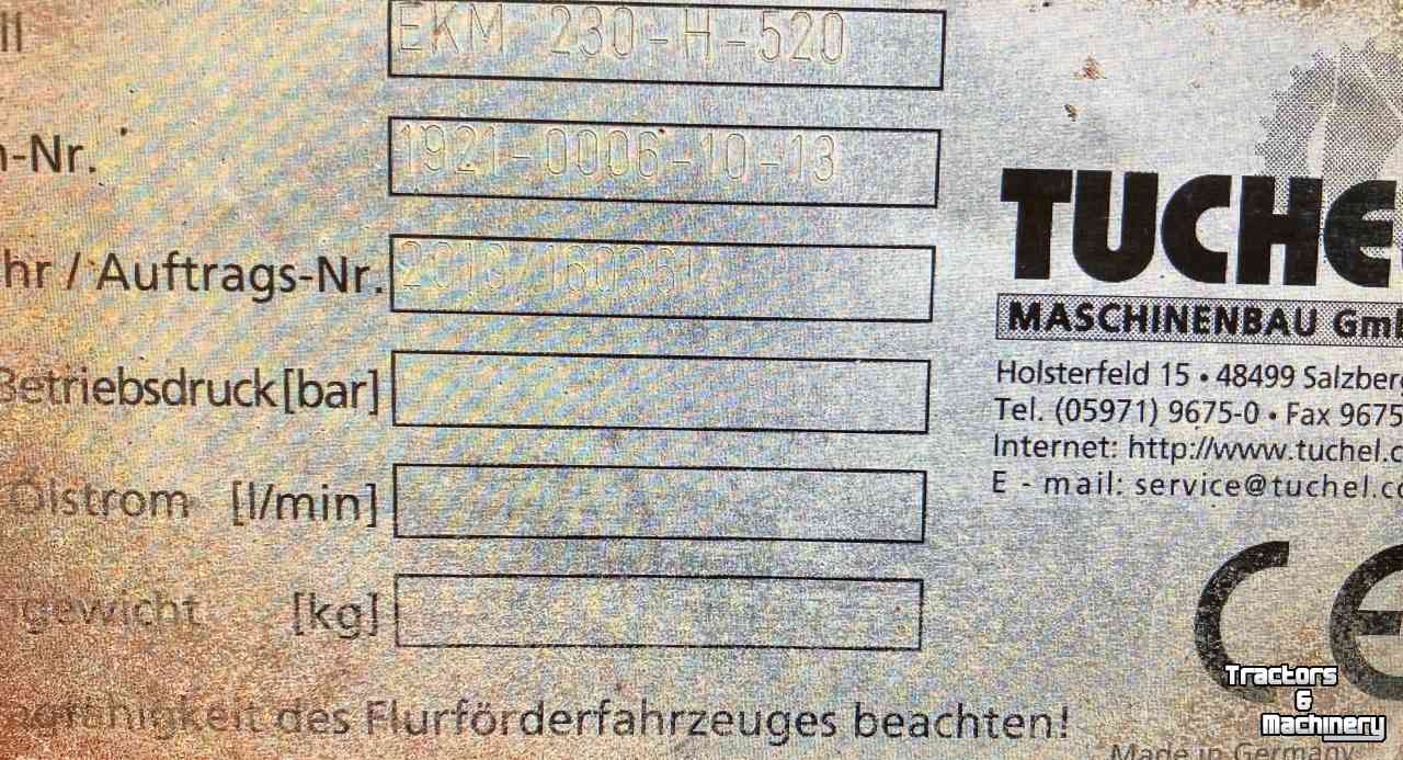 Sweeper Tuchel EKM 230 H-520
