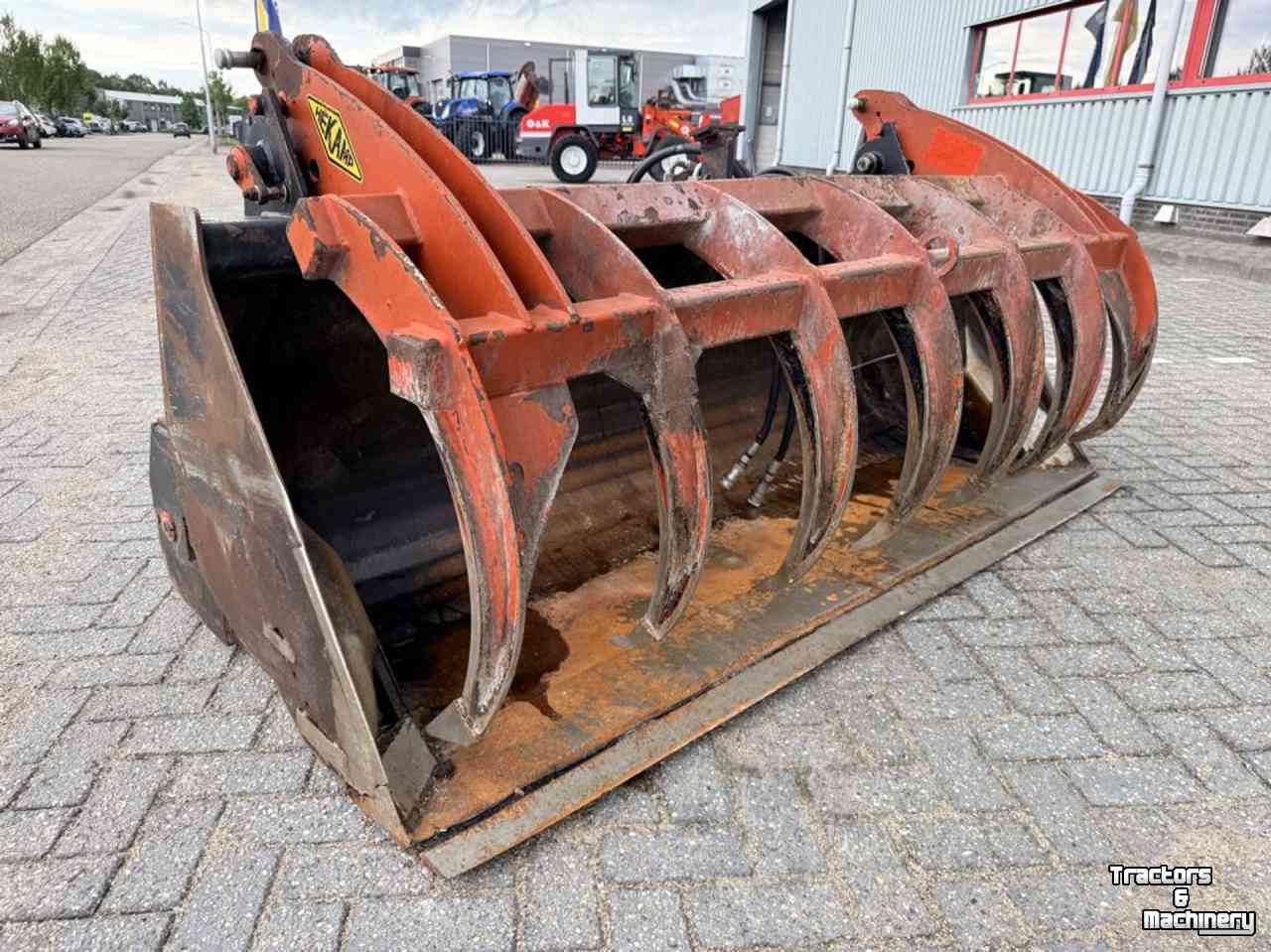 Silage Grabbucket / Grabfork Hekamp Hoogkiepbak 220