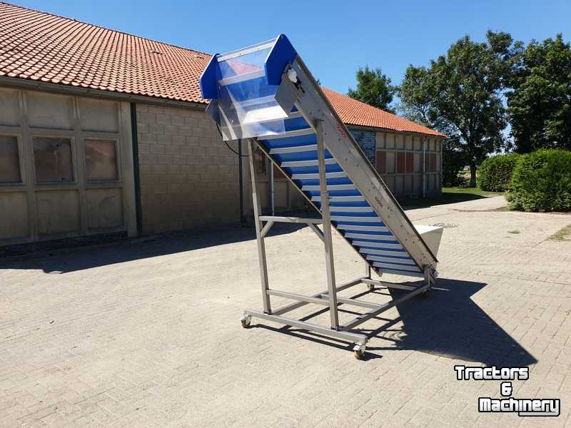 Conveyor Sorpac LBC 340.70.25 Opvoerelevator Inox