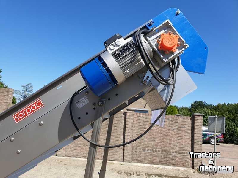 Conveyor Sorpac LBC 340.70.25 Opvoerelevator Inox
