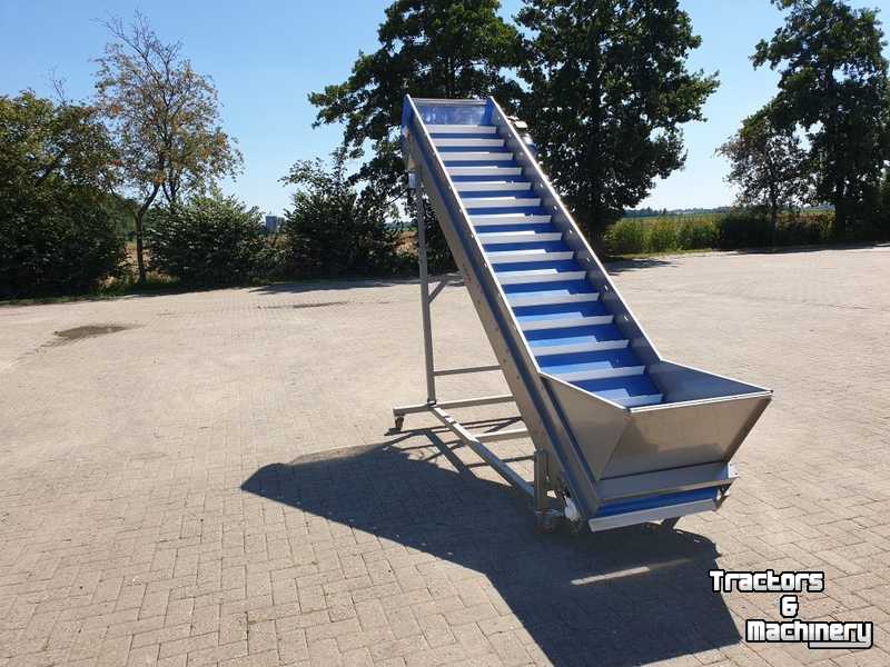 Conveyor Sorpac LBC 340.70.25 Opvoerelevator Inox