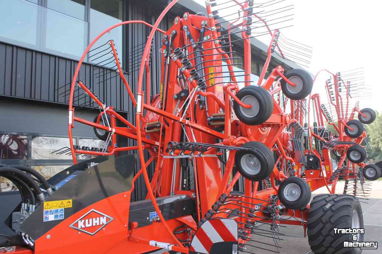 Rake Kuhn GA13031 4-rotorige cirkelhark vierrotorhark wiersmachine NIEUW!