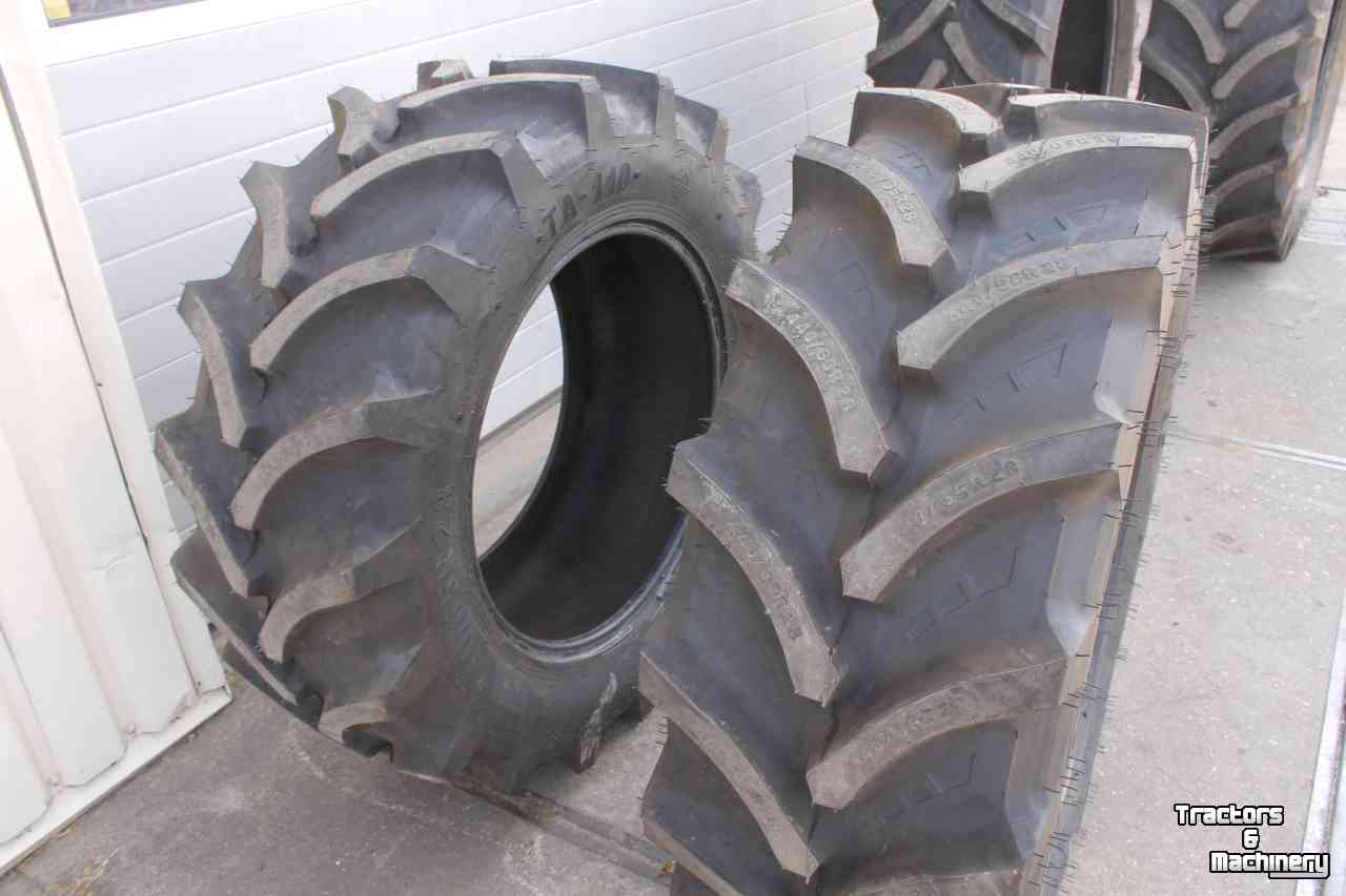 Wheels, Tyres, Rims & Dual spacers  440/65R28 Petlas TA-110 trekkerbanden voorbanden tractorbanden nieuw/gedemonteerd