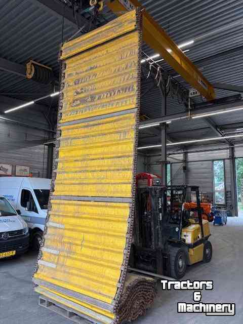 Diverse used spare-parts Grimme Ringelevator / Spijlenband / Bunkerbodem band