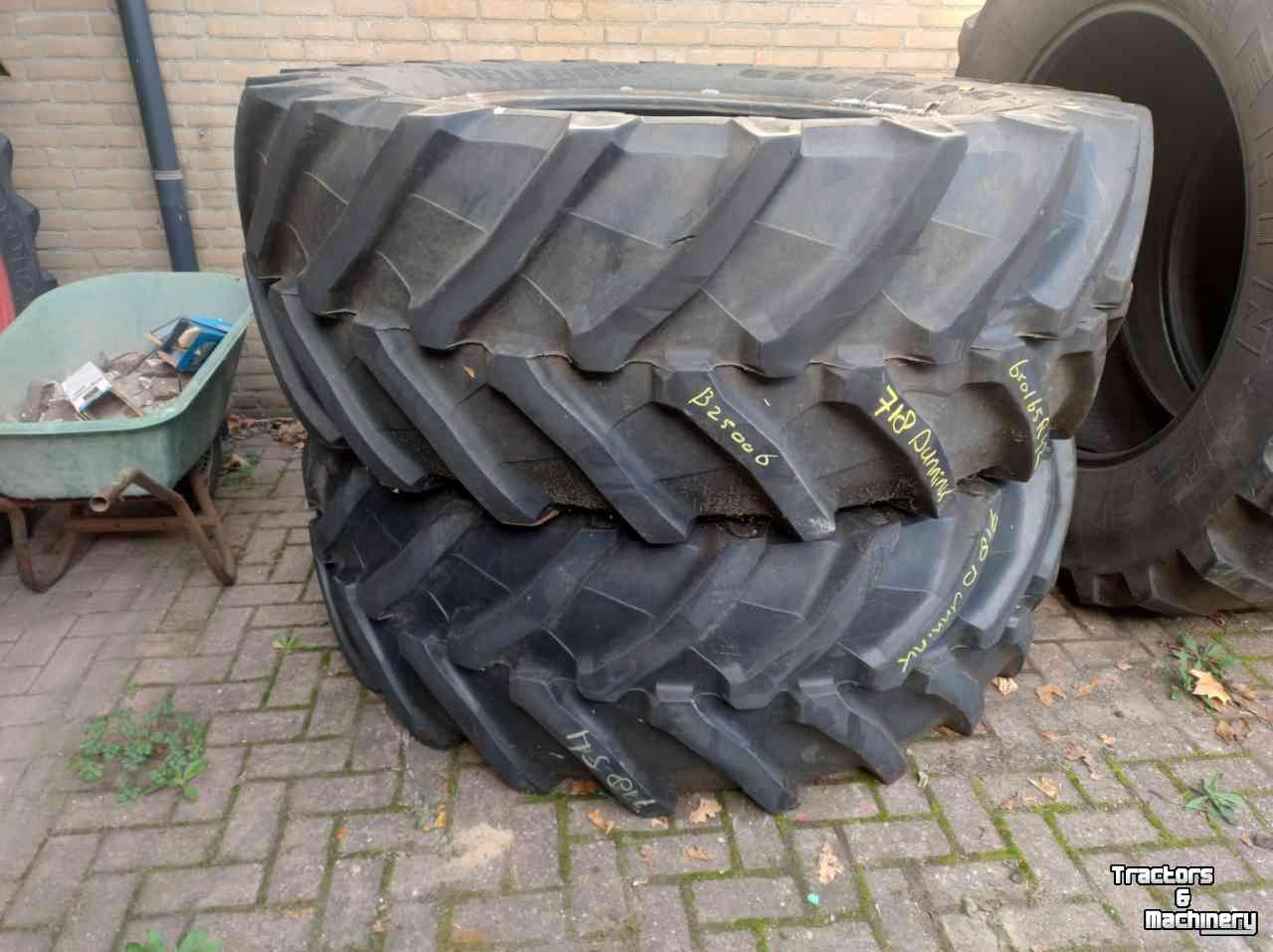 Wheels, Tyres, Rims & Dual spacers Trelleborg 650/65r42 TM800