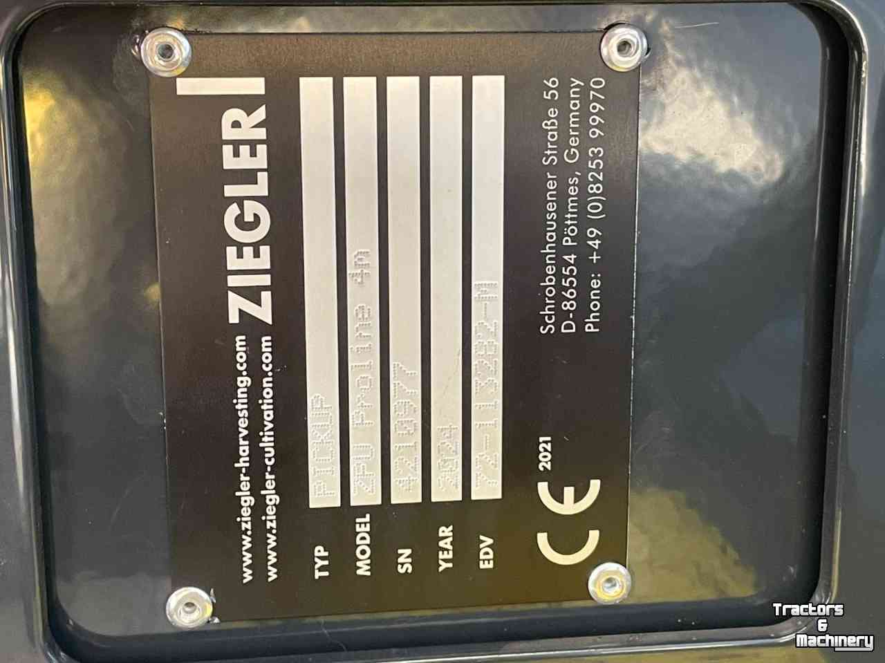 Combinehead & Pick-Up Ziegler NIEUW! graszaad maaibord Proline