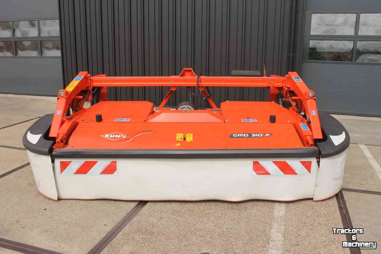 Mower Kuhn GMD310F-FF front schijvenmaaier frontmaaier zwadtrommels