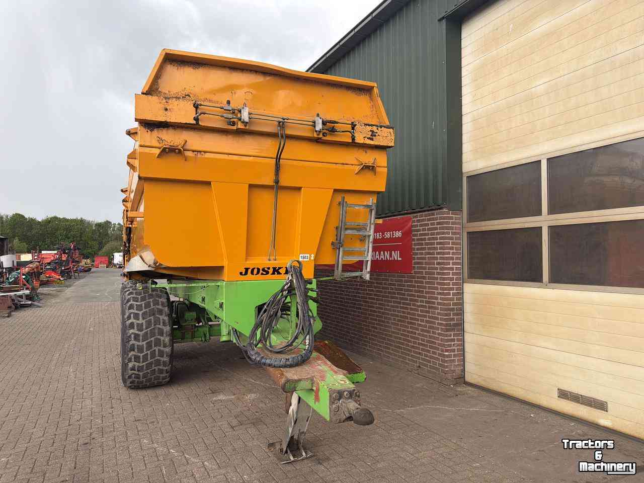 Earth- / Sand-dumper Joskin Kieper KTP 22/45