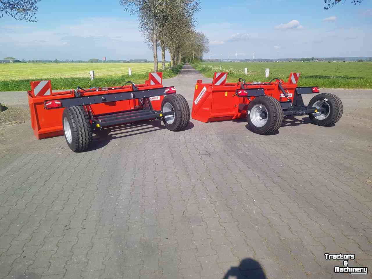 Scrapers GRS Kilverbak 3 mtr hydraulisch     kilverbord