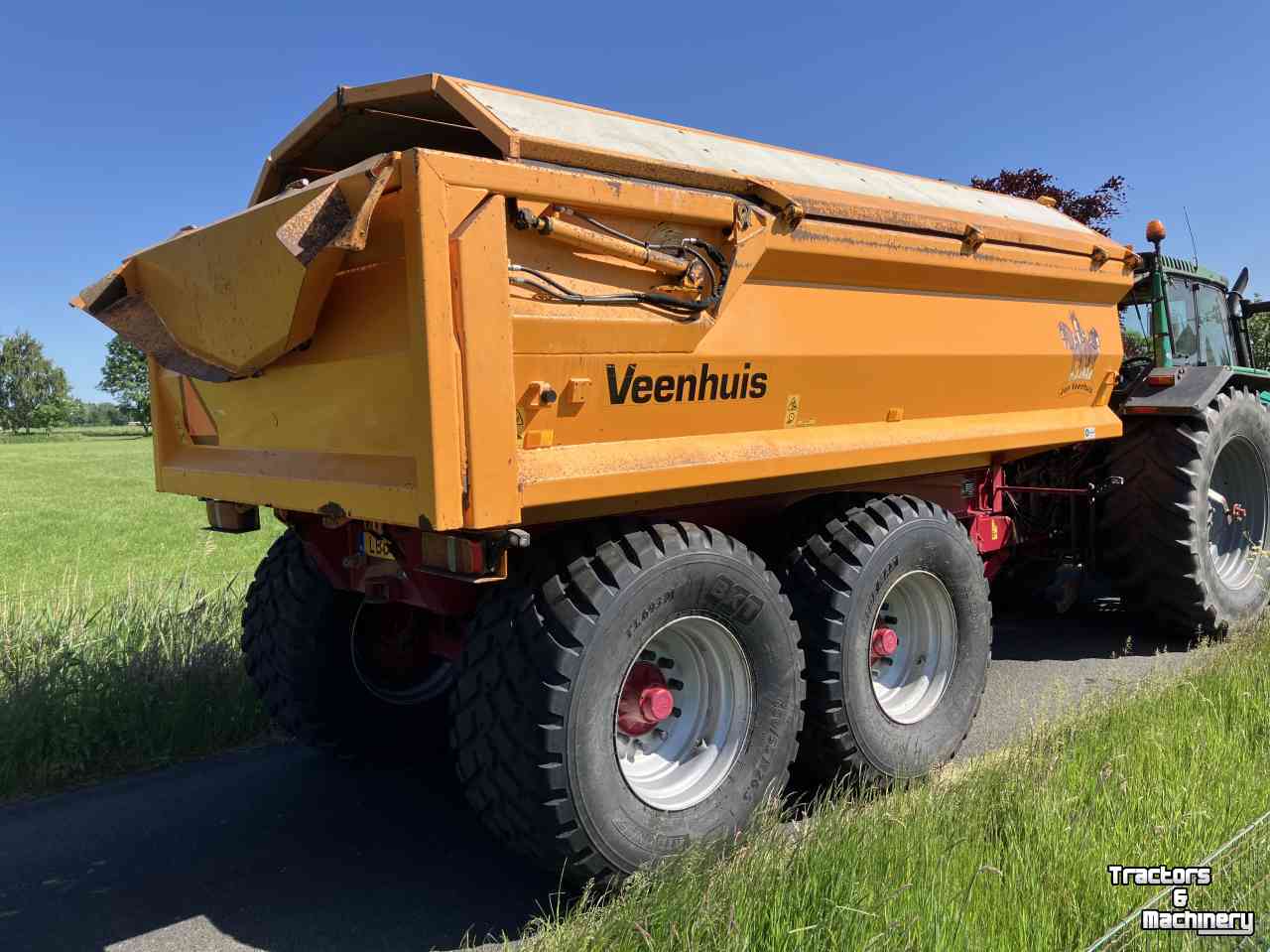 Earth- / Sand-dumper Veenhuis JVZK 21000 te huur, huren.