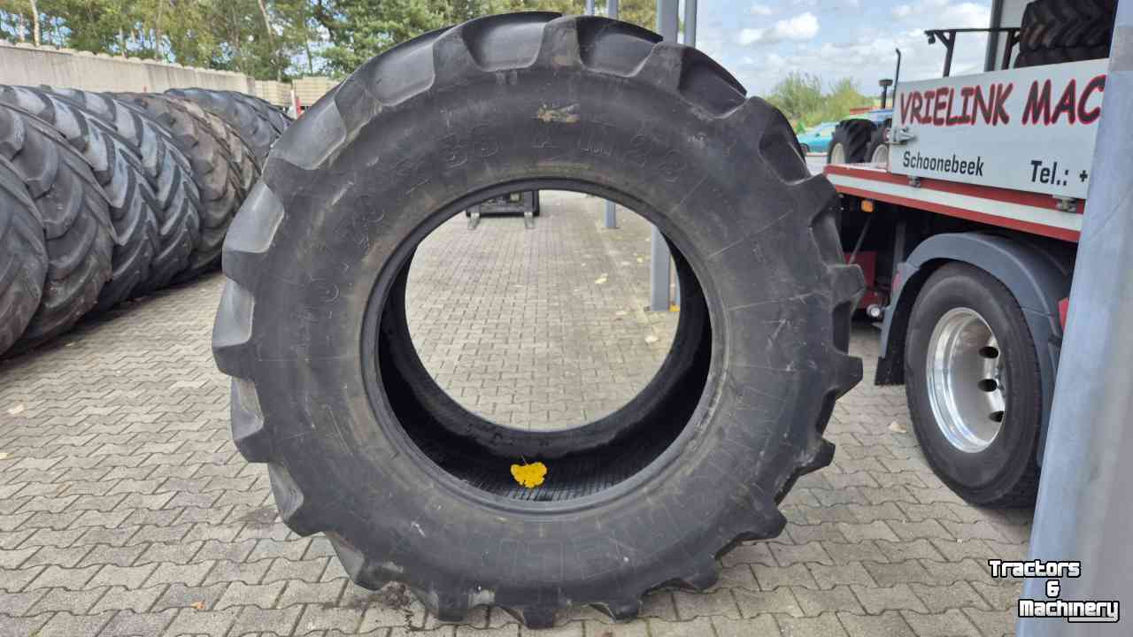 Wheels, Tyres, Rims & Dual spacers Michelin 710/70R38 XM28 band 30mm eenling
