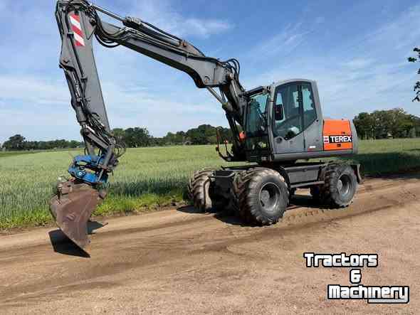 Excavator mobile Terex TW160 Bandenkraan