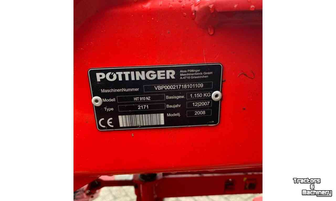 Tedder Pottinger HIT 910 NZ Schudder