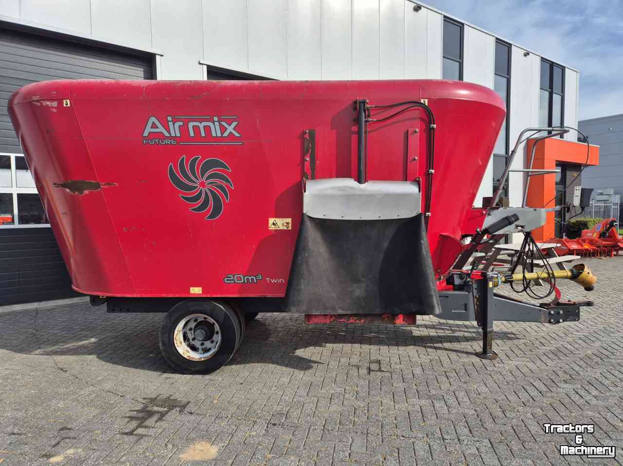 Vertical feed mixer Peecon Airmix 20 M3 voermengwagen