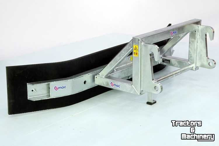 Manure scraper Qmac Rubber manure scraper hookup Kramer 312-320-380-580-750