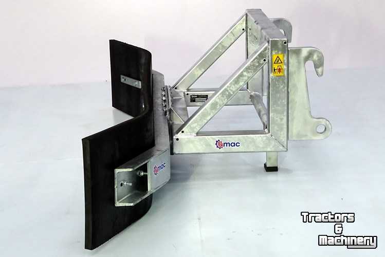 Manure scraper Qmac Rubber manure scraper hookup Kramer 312-320-380-580-750