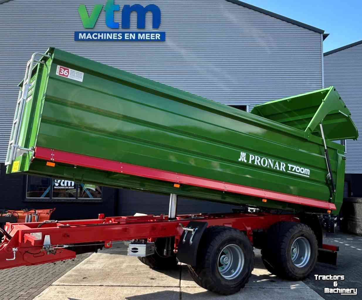 Dumptrailer Pronar Monocoque trailer T700M