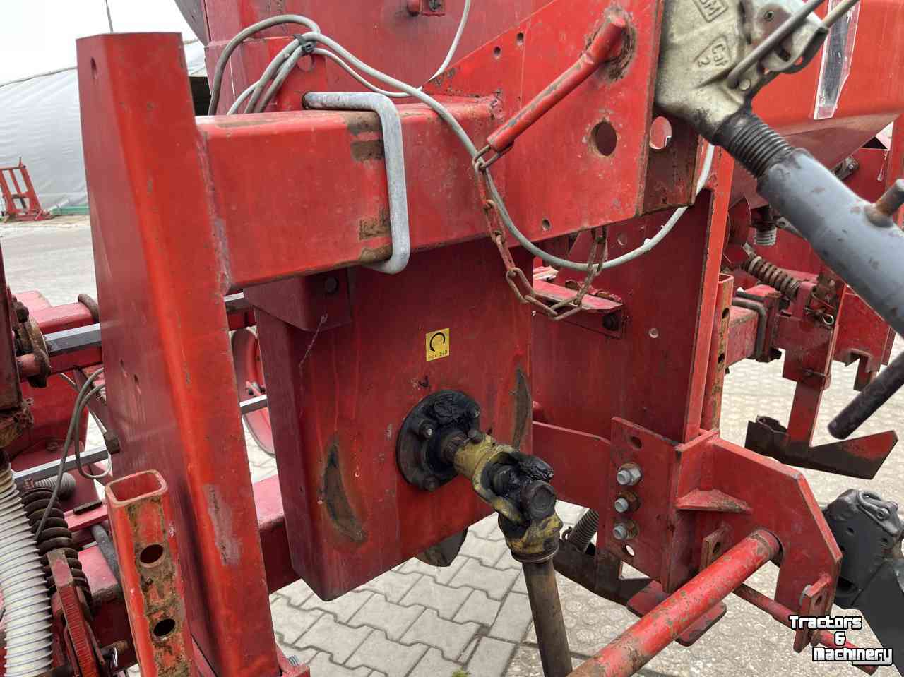 Seed drill Becker 4 rijer maiszaaimachine