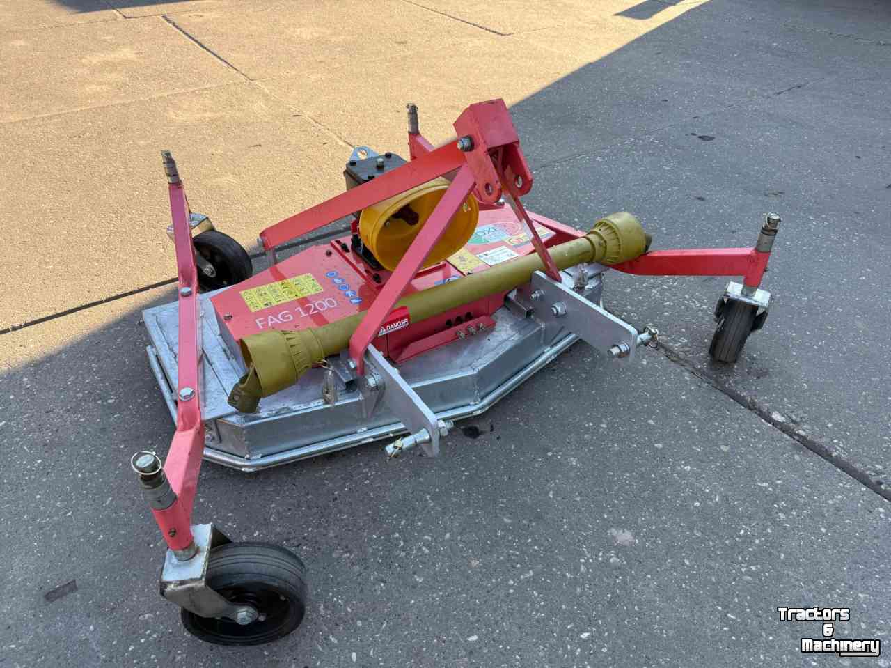 Mower Boxer FAG 1200  verzonken maaidek minitrekker