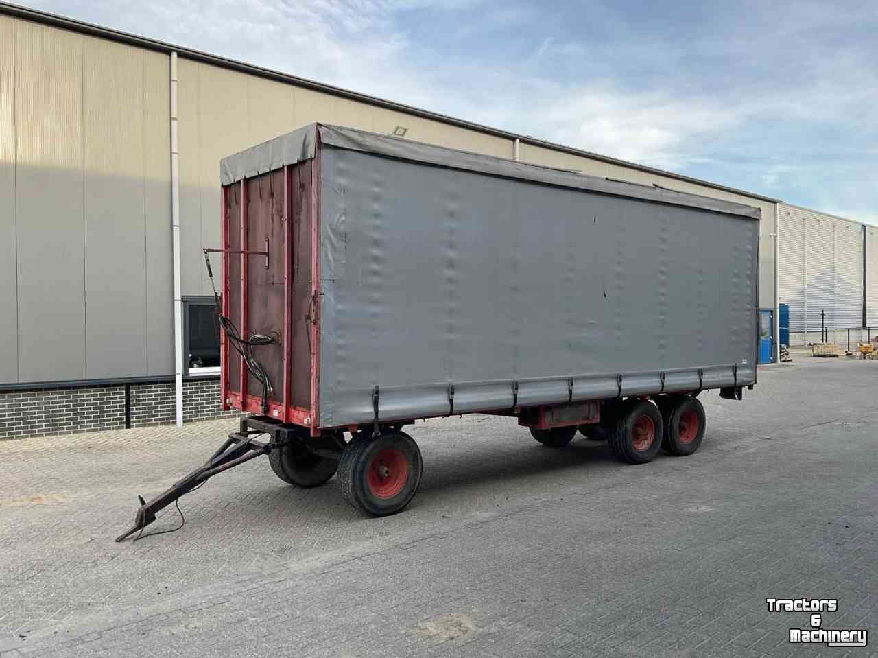 Agricultural wagon Mulder DSHW aanhanger / zeilenwagen