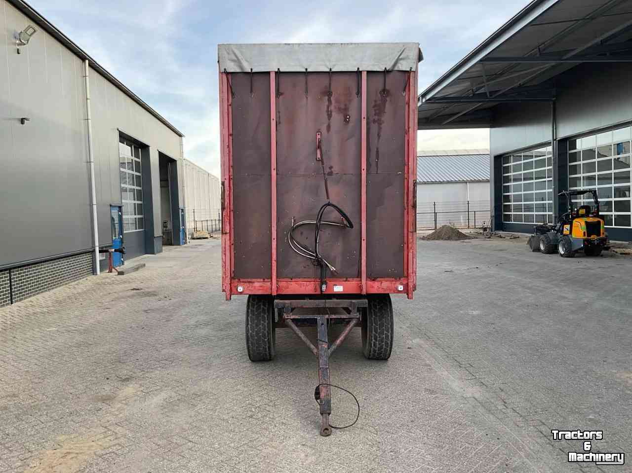Agricultural wagon Mulder DSHW aanhanger / zeilenwagen