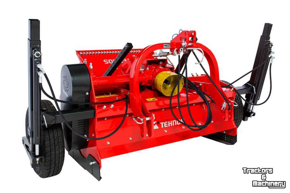 Flail mower Tehnos MPS 150 asperge klepelmaaier