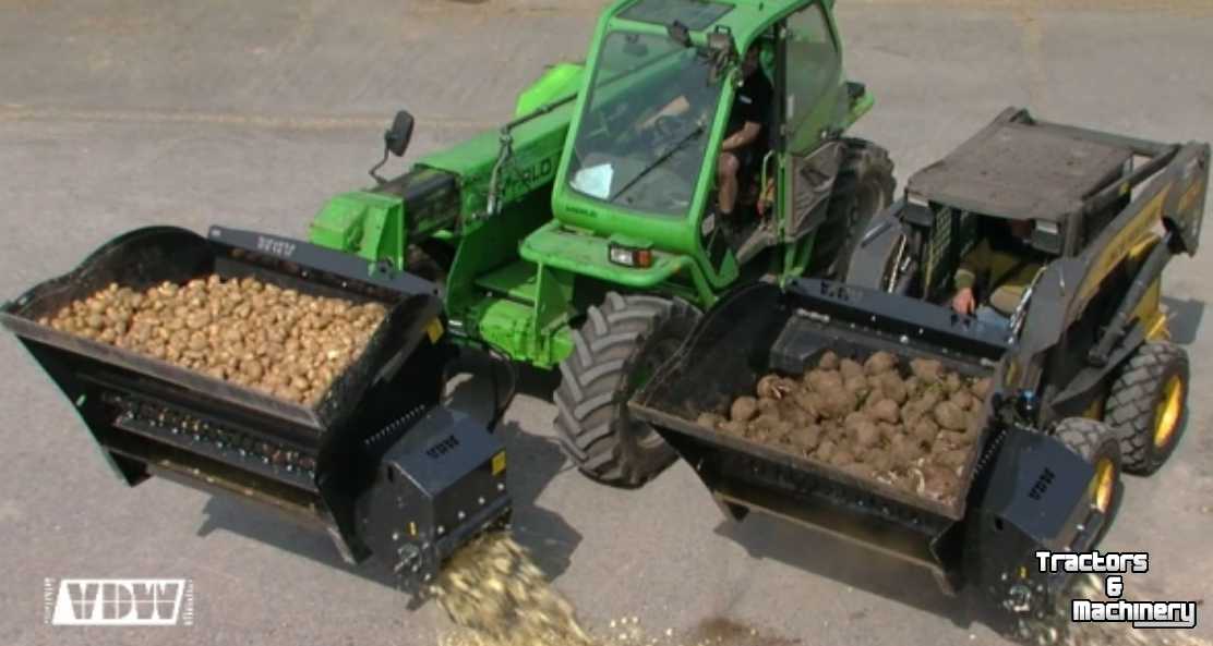 Sugar beet cutter VDW Bieten en Aardappelen Snijder  axiaalreiniger