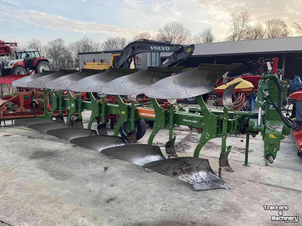 Ploughs Amazone Cayron 200V50 5+1 vario ploeg