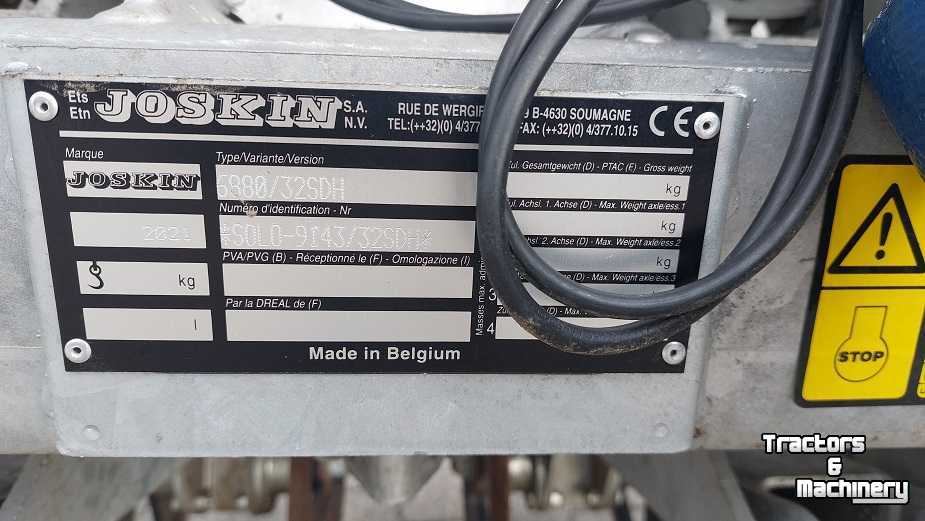 Grassland injector Joskin Solodisc 6880/32