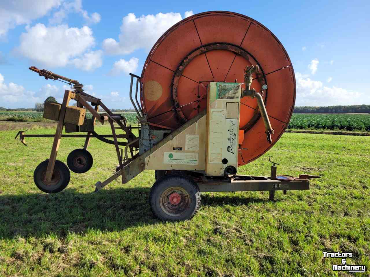 Irrigation hose reel Bauer beregeningshaspel 90-300