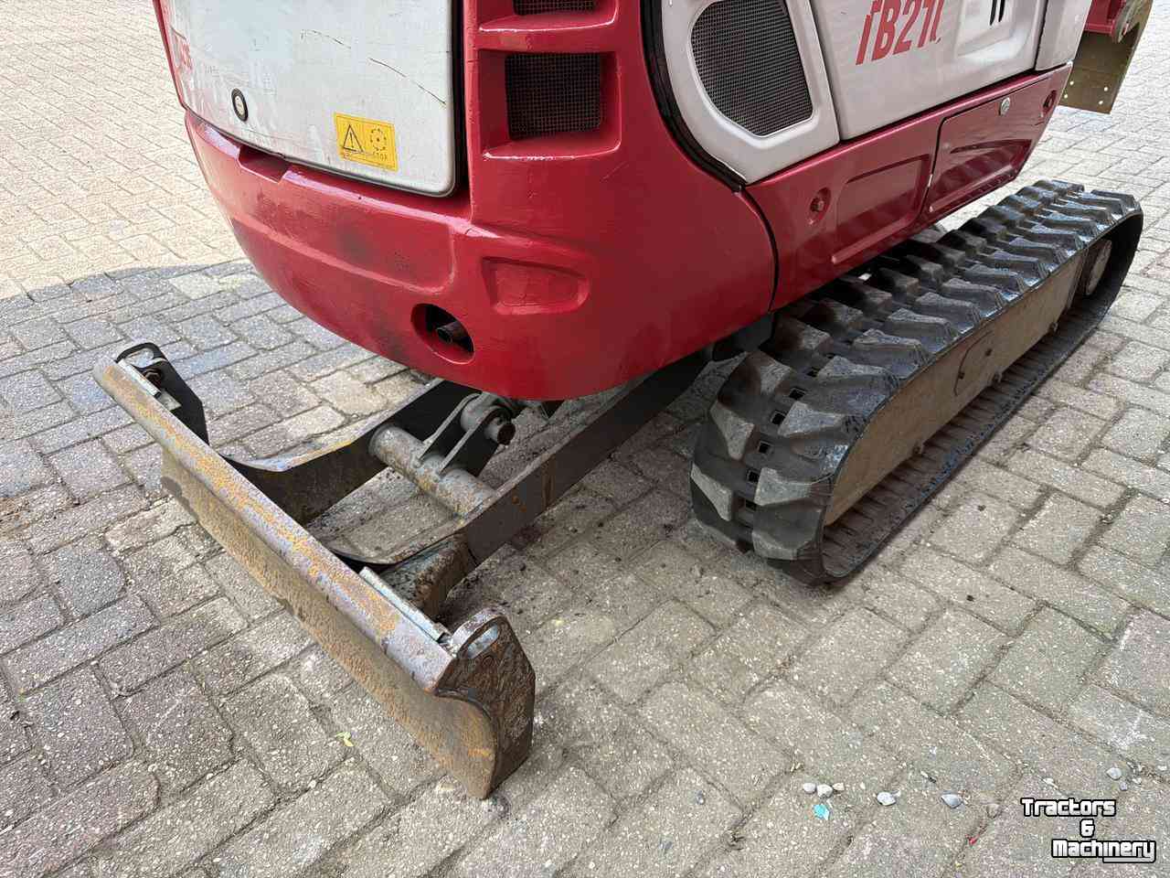 Mini-Excavator Takeuchi Kraan TB216