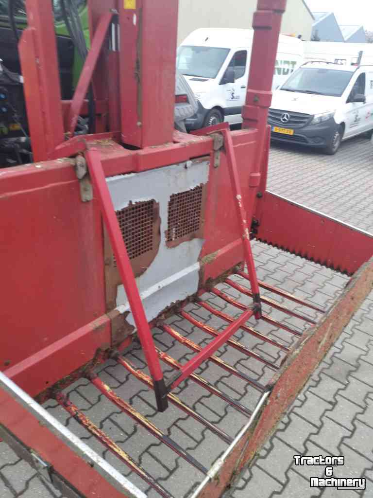 Silage block-cutter Van Lengerich Megastar 195 + hefmast