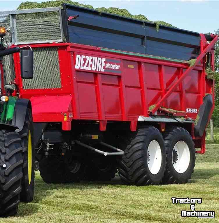 Silage wagon Dezeure SW45 aangedreven silagewagen