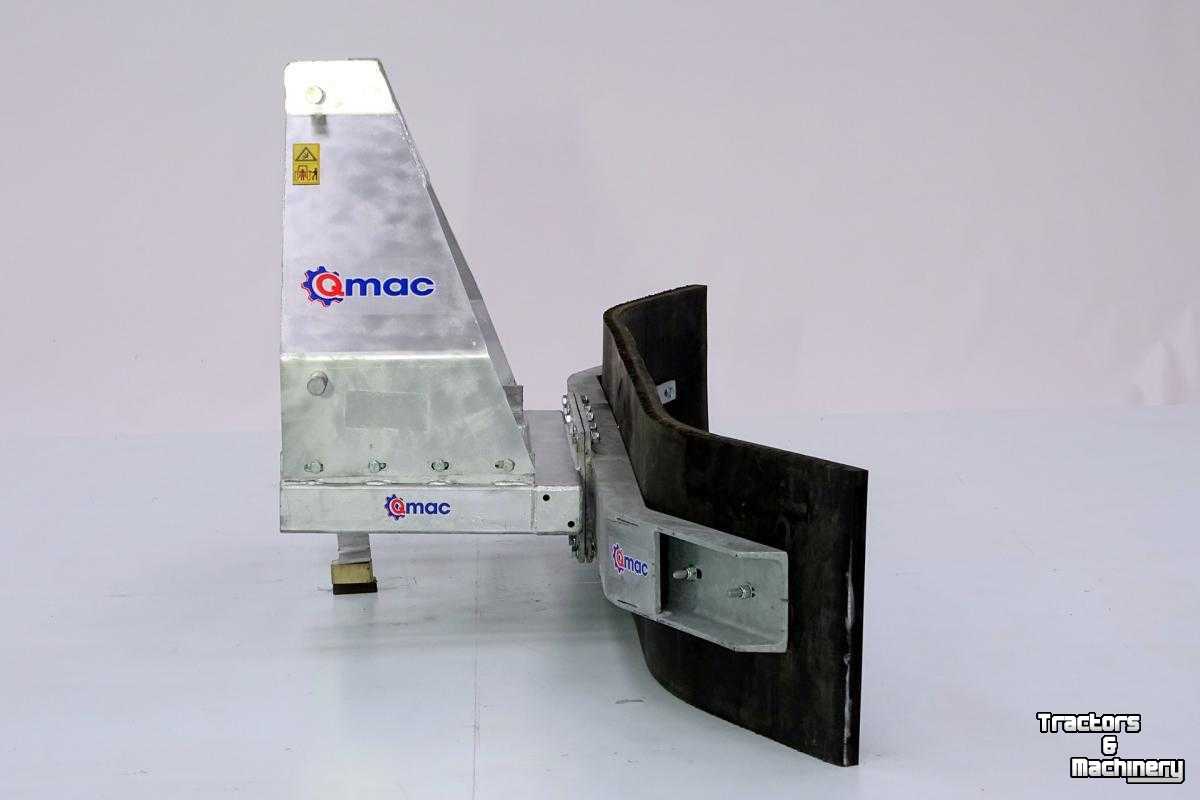 Manure scraper Qmac Modulo Rubberschuif Rubberschaaf Rubberbord 3punt lepelinsteek