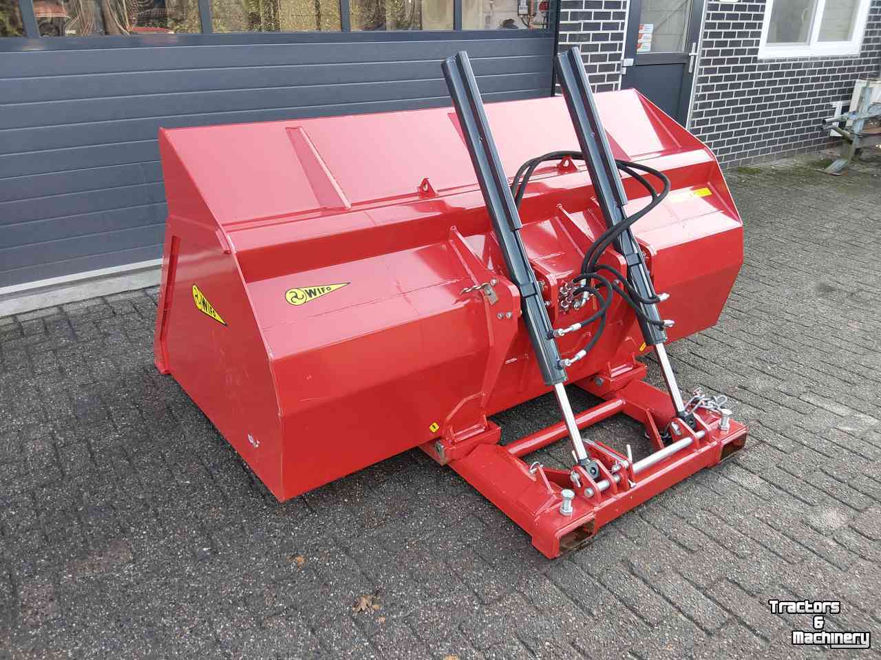 Loading bucket / Potato loading bucket Wifo HO-225-ZI Aardappelschepbak / Heftruckbak / Bulkbak