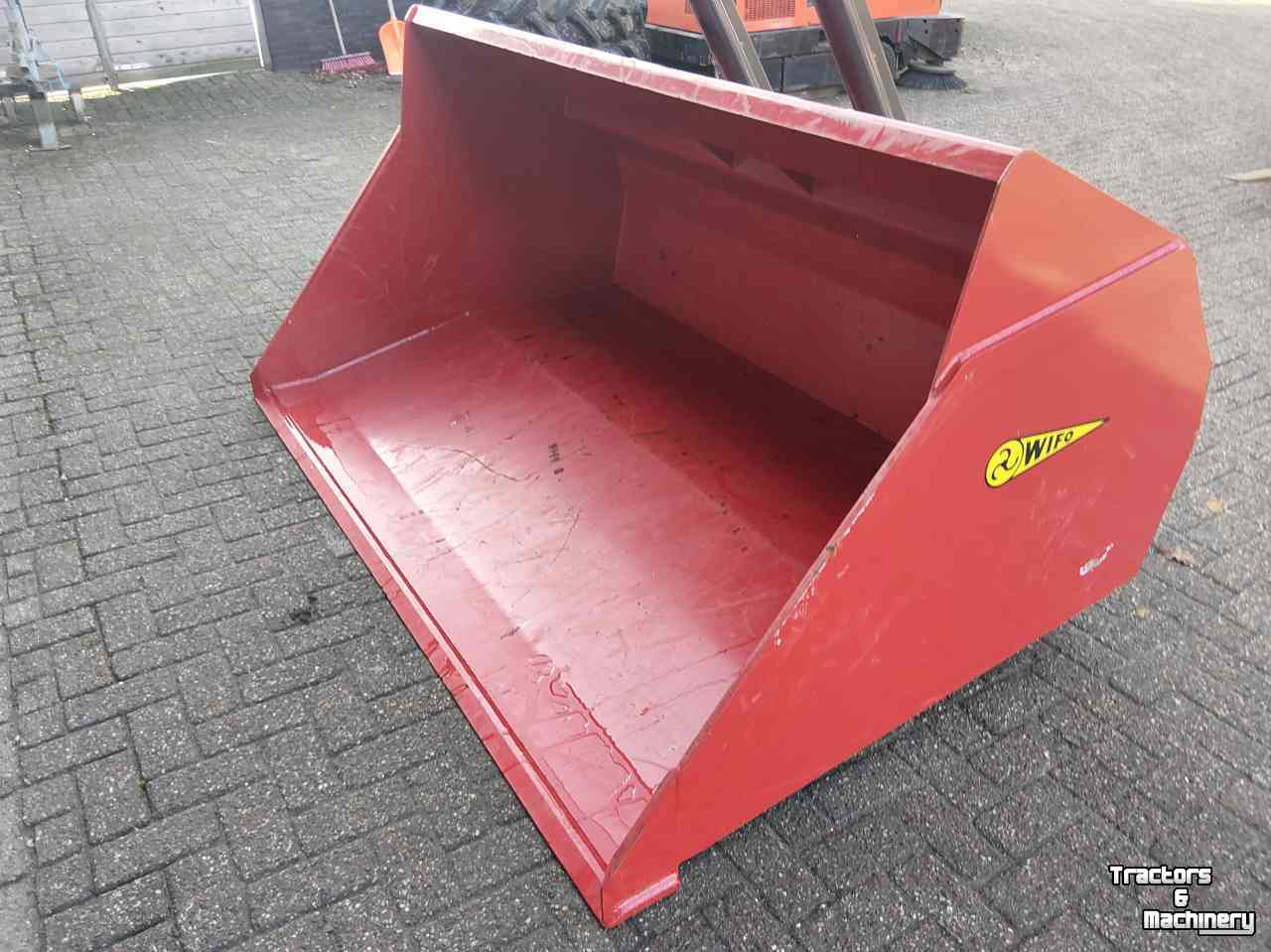 Loading bucket / Potato loading bucket Wifo HO-225-ZI Aardappelschepbak / Heftruckbak / Bulkbak