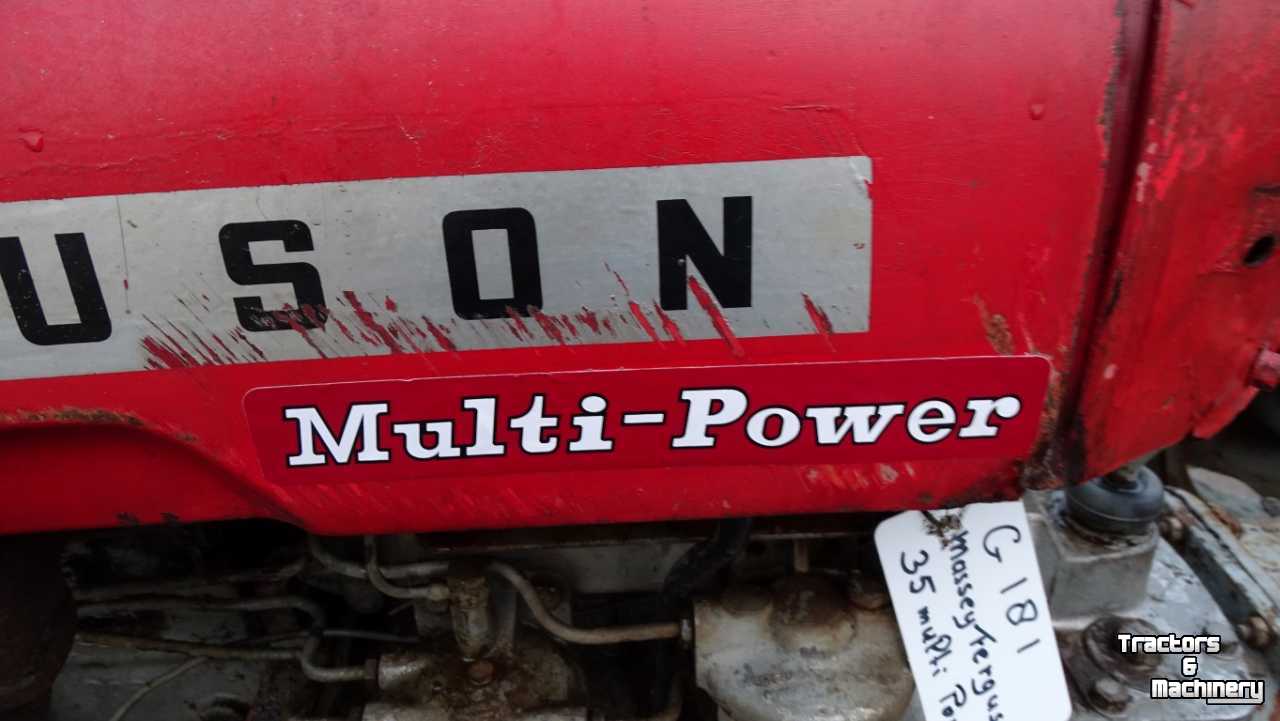 Tractor Massey Ferguson MF 35 Multipower
