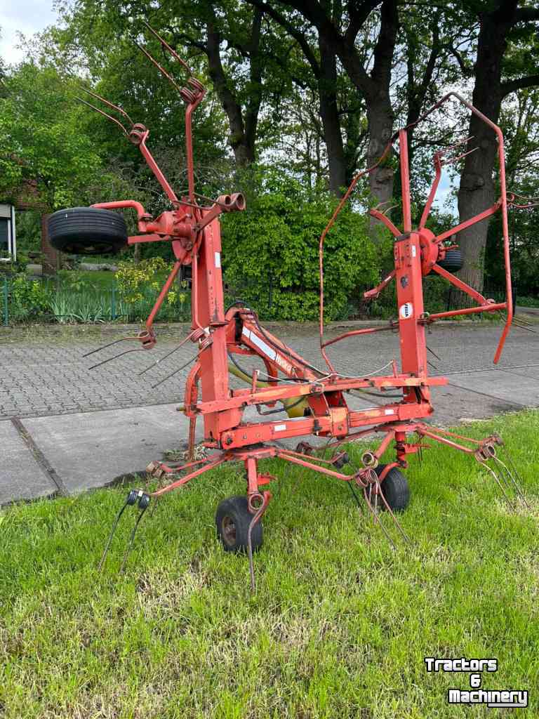 Tedder Fella TH 520 4 element schudder hydro opklapbaar