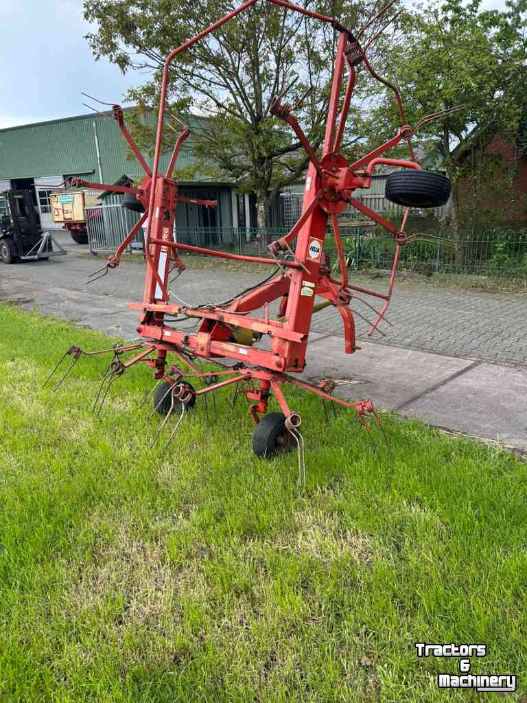 Tedder Fella TH 520 4 element schudder hydro opklapbaar