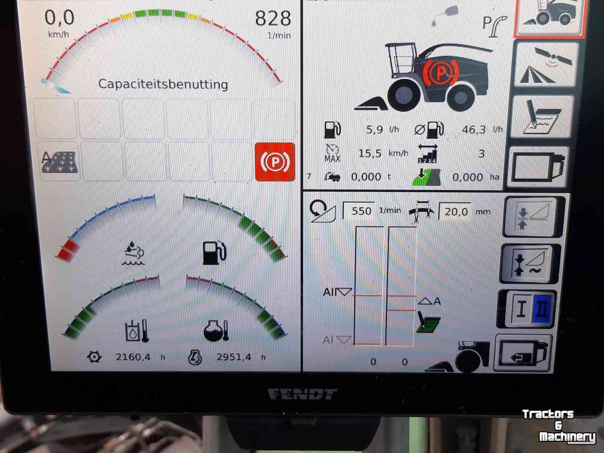 Forage-harvester Fendt Katana 65 hakselaar, BJ2014.