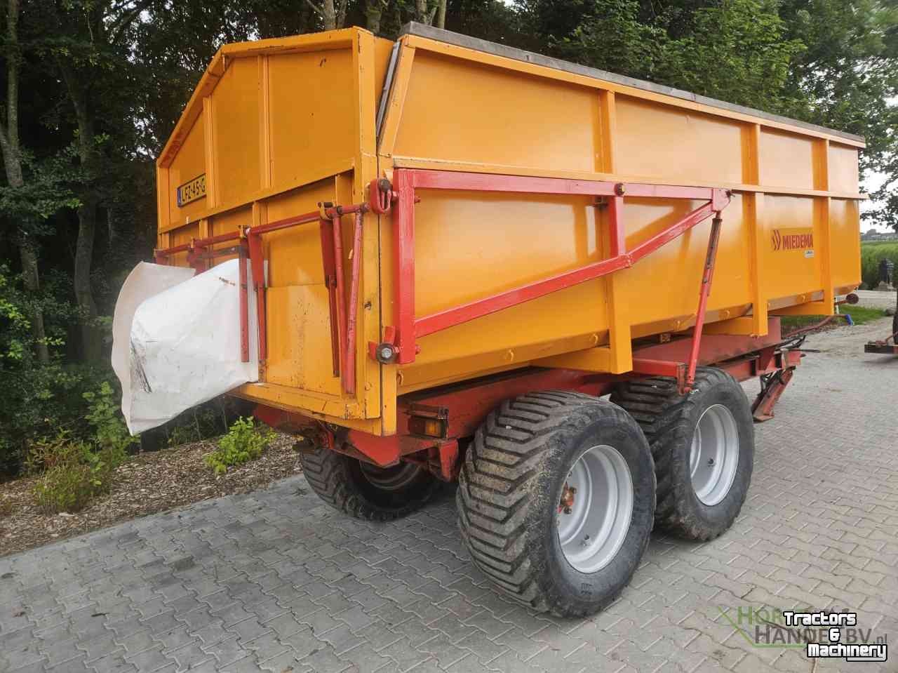 Dumptrailer Miedema HST 100 kieper kipper