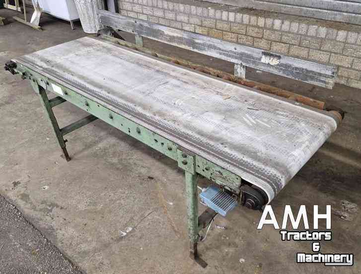 Conveyor  1965X620 MM TRANSPORTBAND VLAKKE BAND FLAT BELT CONVEYOR BELT FLACHBAND FÖRDERBAND