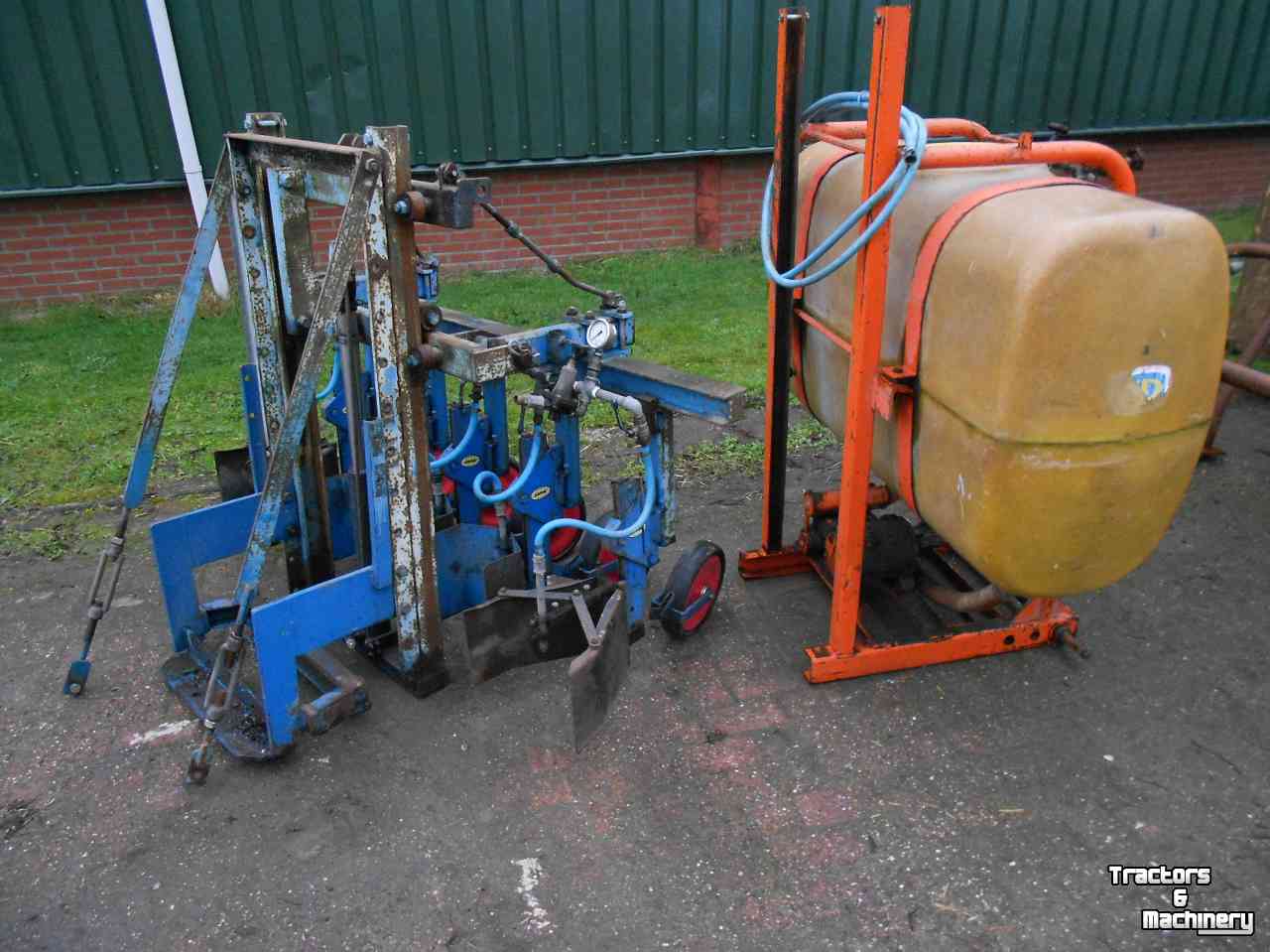 Rows sprayer  rijenspuit