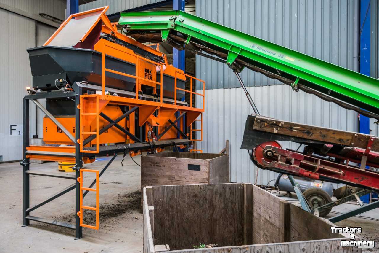 Box filler VHM TwinFilr - VHM-Machinery Kistenvuller Bigbag vuller