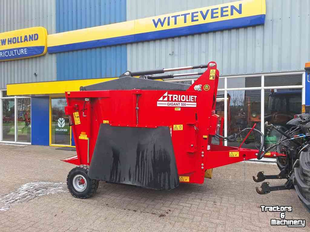 Silage grab-cutter wagon Trioliet Gigant 500
