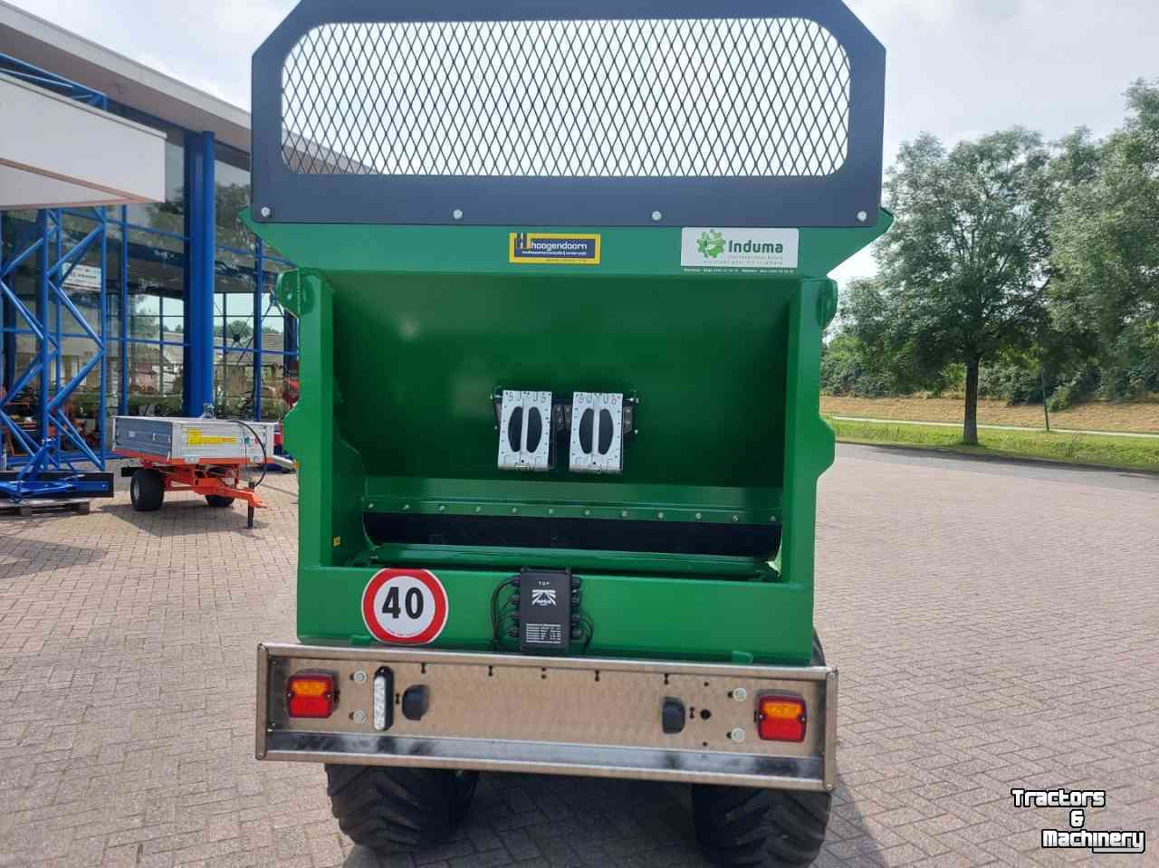 Manure spreader  Induma Mestverspreider / Stalmeststrooier voor fruitteelt