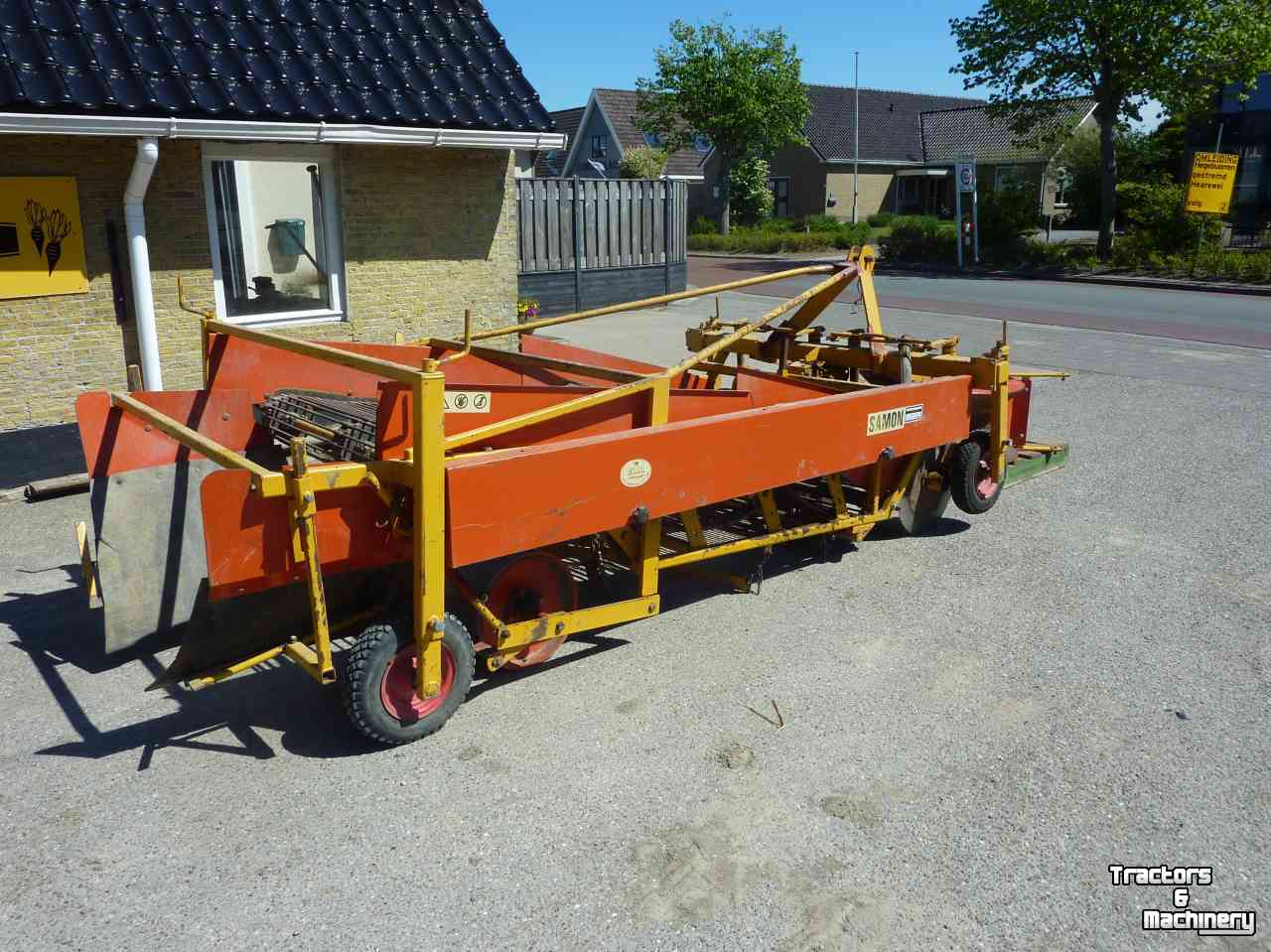 Potato harvester Samon 2 rij dubbele mat