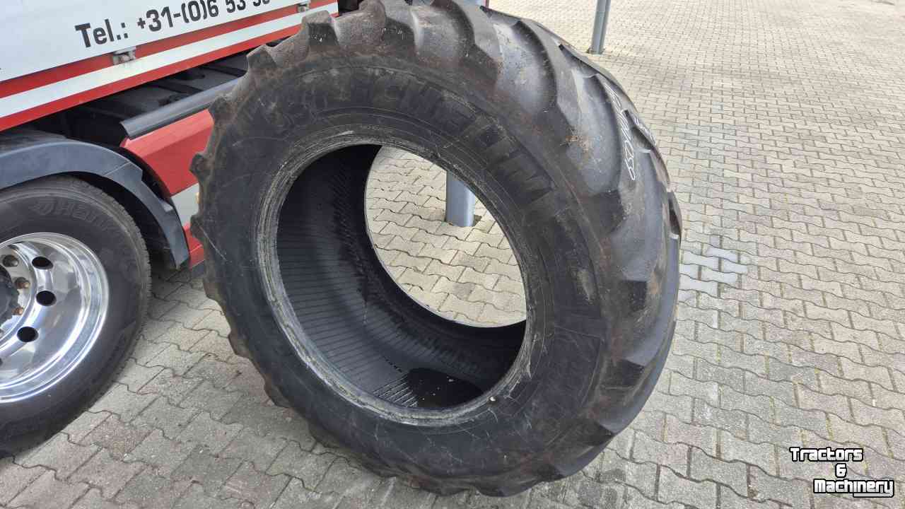 Wheels, Tyres, Rims & Dual spacers Michelin IF650/60R34 Axiobib enkele band 26mm